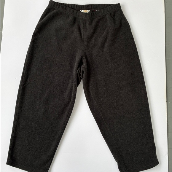 Talbots Pants - Talbots Women's Polartec Charcoal Gray Cozy Fleece Lounge Pants 2X Petite